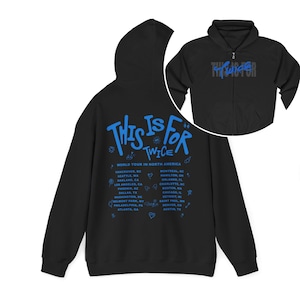 Twice Zip Hoodie - Etsy