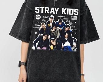 Straykids Karma Mineral Wash Shirt: SKZ World Tour Merch - Etsy