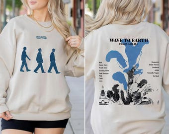 Wave to Earth Band - 0.1 Flaws and All Album Tracklist T-shirt