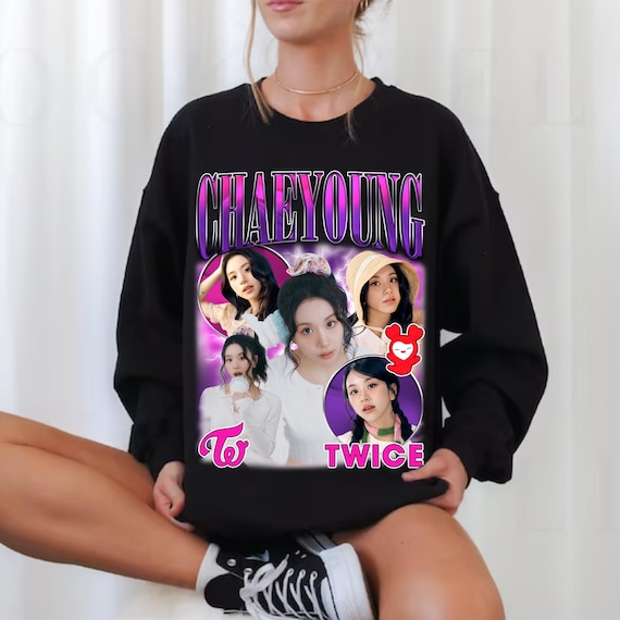 Retro Chaeyoung Twice T-shirt, Twice Four is Shirt, Guess My