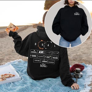 The Rose Dual Album Tracklist Hoodie, The Rose Once Upon AWRLD Tour 2025 Shirt, The Rose Kpop Indie Woosung, Dojoon, Hajoon, Jaehyeong