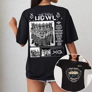 XG World Tour Shirt, Xg the First HOWL Shirt, Xg 1st World