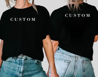 CUSTOM YOUR Own Kpop Shirt