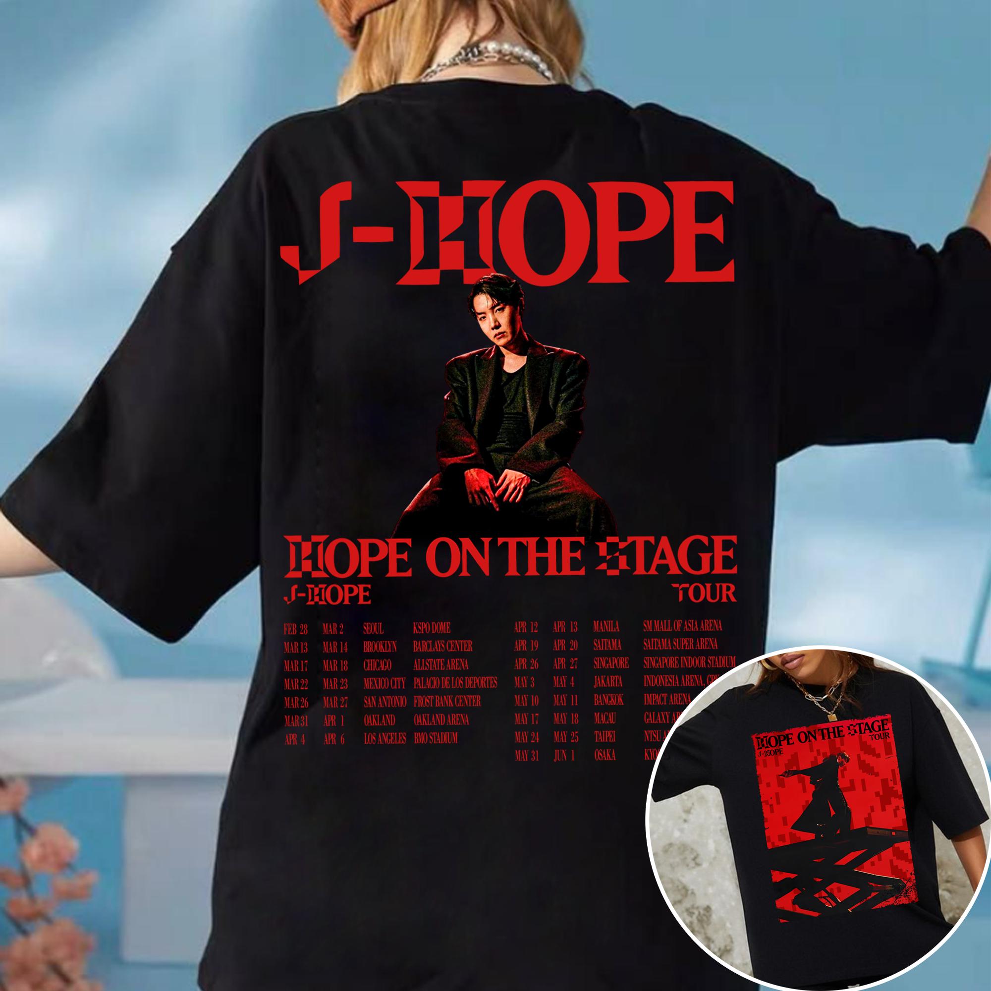 jhope つあーTシャツ 新作人気 Hope JHOPE on Etsy - Merch T-shirt Tour Stage the