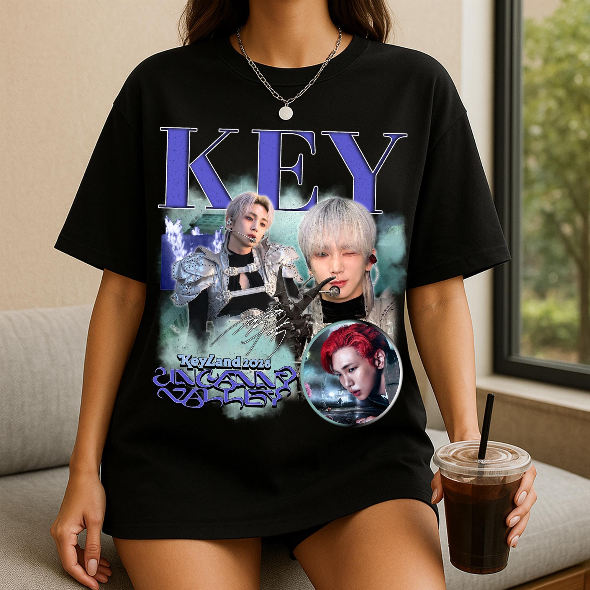 Key Land Merch Key KEYLAND: Uncanny Valley World Tour 2025 T-shirt, Key Shinee Shirt ...