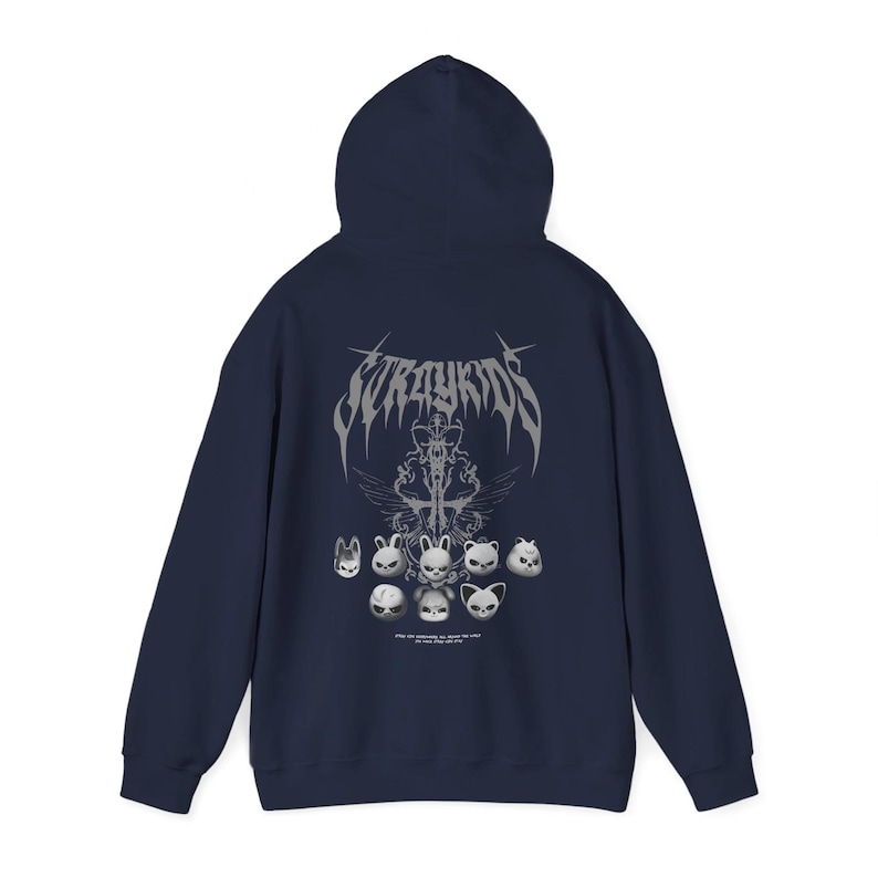 Stray Kids dominATE SKZOO World Tour US 2025 Zip Hoodie, Evil Skzoo Shirt, Stray Kids Mixtape Dominate Shirt, Stray Kids ATE Album Tee Bild 7