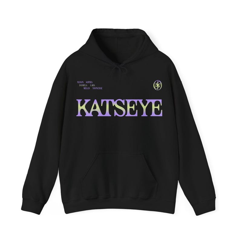 T-shirt Kpop Katseye Beautiful Chaos Tour - Manches Courtes, Jersey, Unisexe, Col En V, Pour Fans Et Mode Décontractée