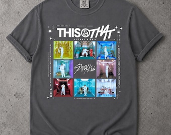Stray Kids This And That Graphics T-shirt, Stray kids Truck Ver Shirt, 2026- 2027 Stray Kids World Tour Run It Shirt, Vintage Stray kids Tee