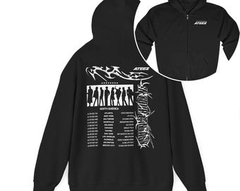 Ateez World Tour the Fellowship Unisex Hoodie | Like A Thunder - Etsy
