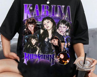 Retro Ningning Aespa Kpop T-shirt, Aespa Rich Man Shirt, I Am