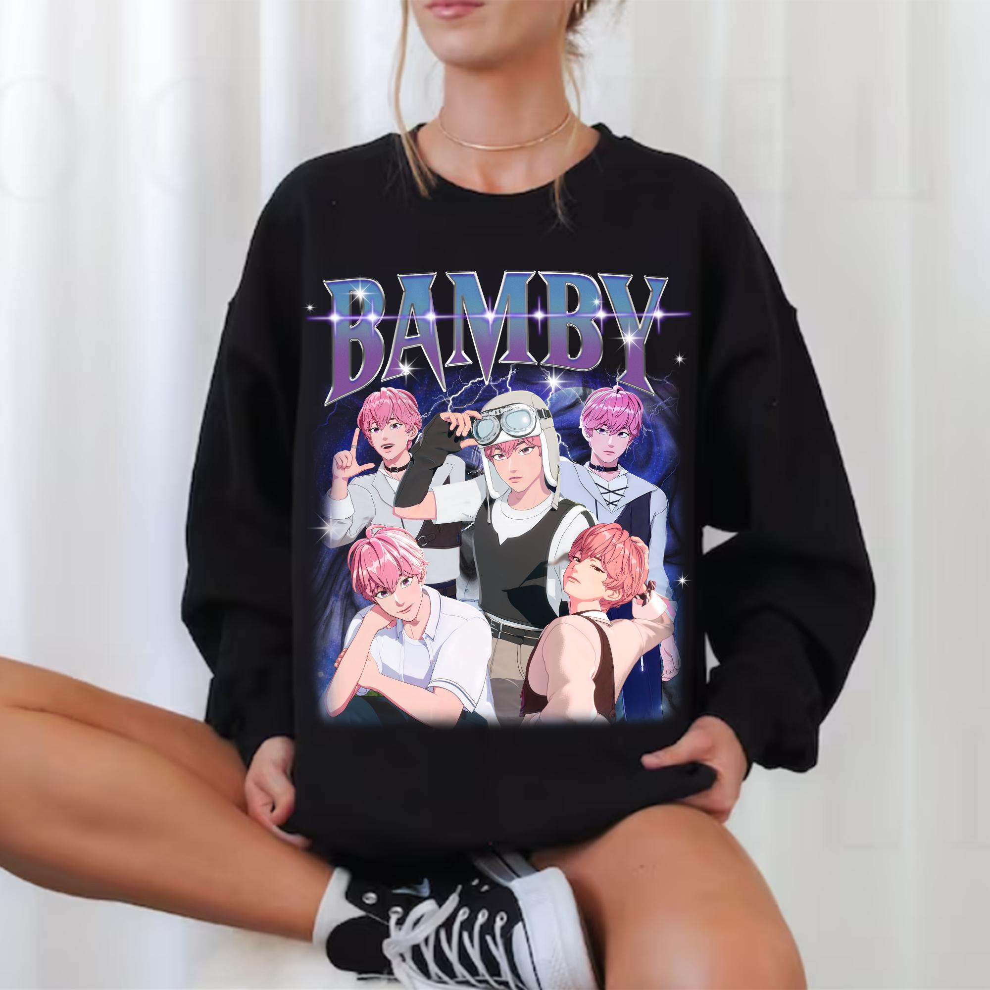 Retro Bamby Plave T-shirt, Plave 2nd Mini Album Asterum: 134-1