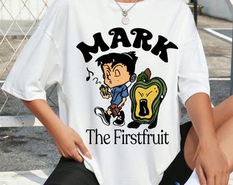 NCT マーク　The Firstfruit Tシャツ Mark the First Fruit Shirt, NCT 127 Mark Shirt, NCT127 4th