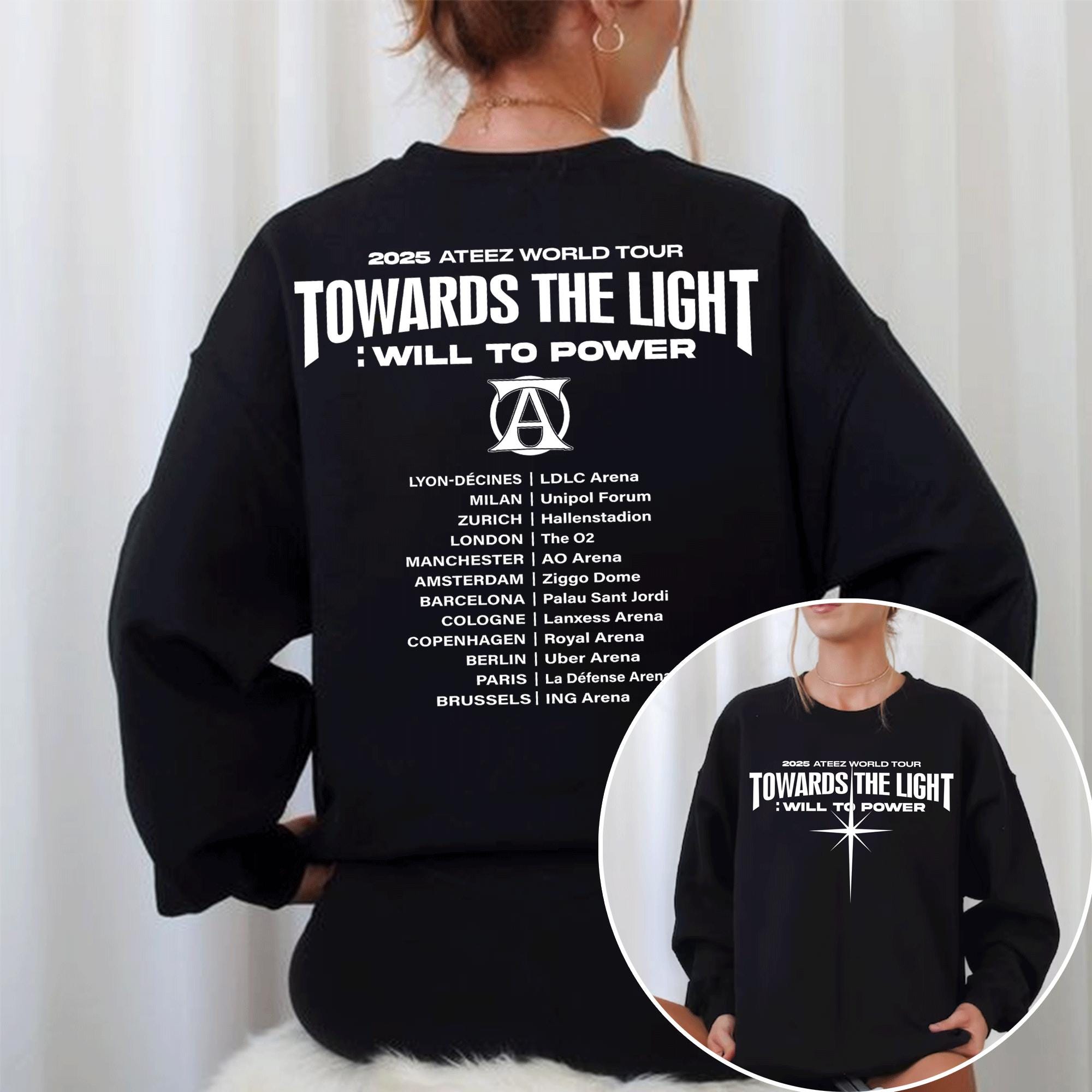 Ateez Towards the Light Hoodie - Etsy