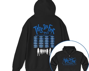 Twice This is for World Tour in US 2026 Zip Hoodie, Twice This is