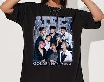 Ateez 2025 World Tour in Your Fantasy Tshirt, ATEEZ Golden Hour