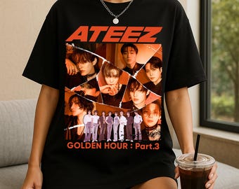 Ateez Lemon Drop Shirt, Ateez 2025 World Tour in Your Fantasy