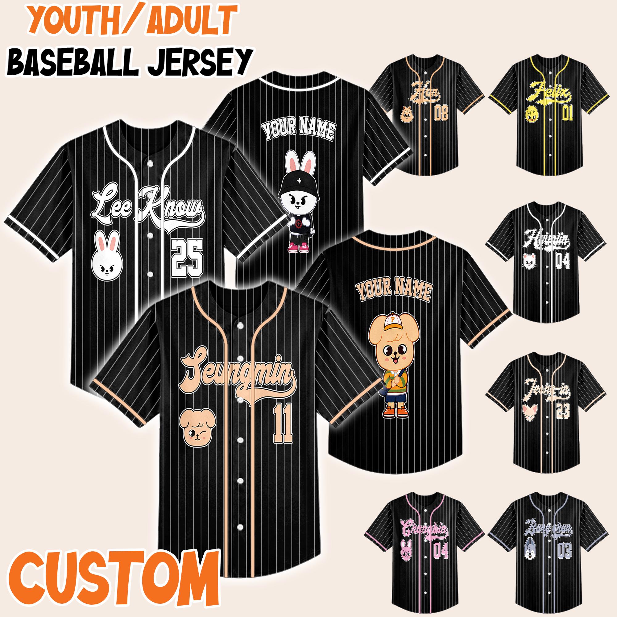 Stray Kids Baseball Shirt - Etsy