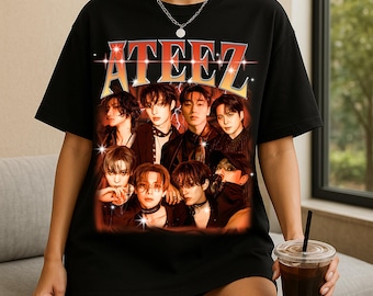 Seonghwa Ateez Kpop T-shirt, Ateez Lemon Drop Shirt, Ateez 2025