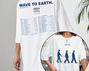 Wave to Earth T-shirt, Wave to Earth Merch, Wave to Earth Shirt