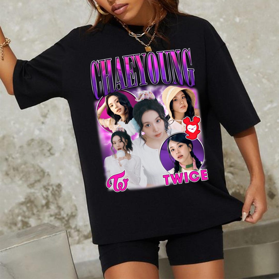 Retro Chaeyoung Twice T-shirt, Twice Four is Shirt, Guess My