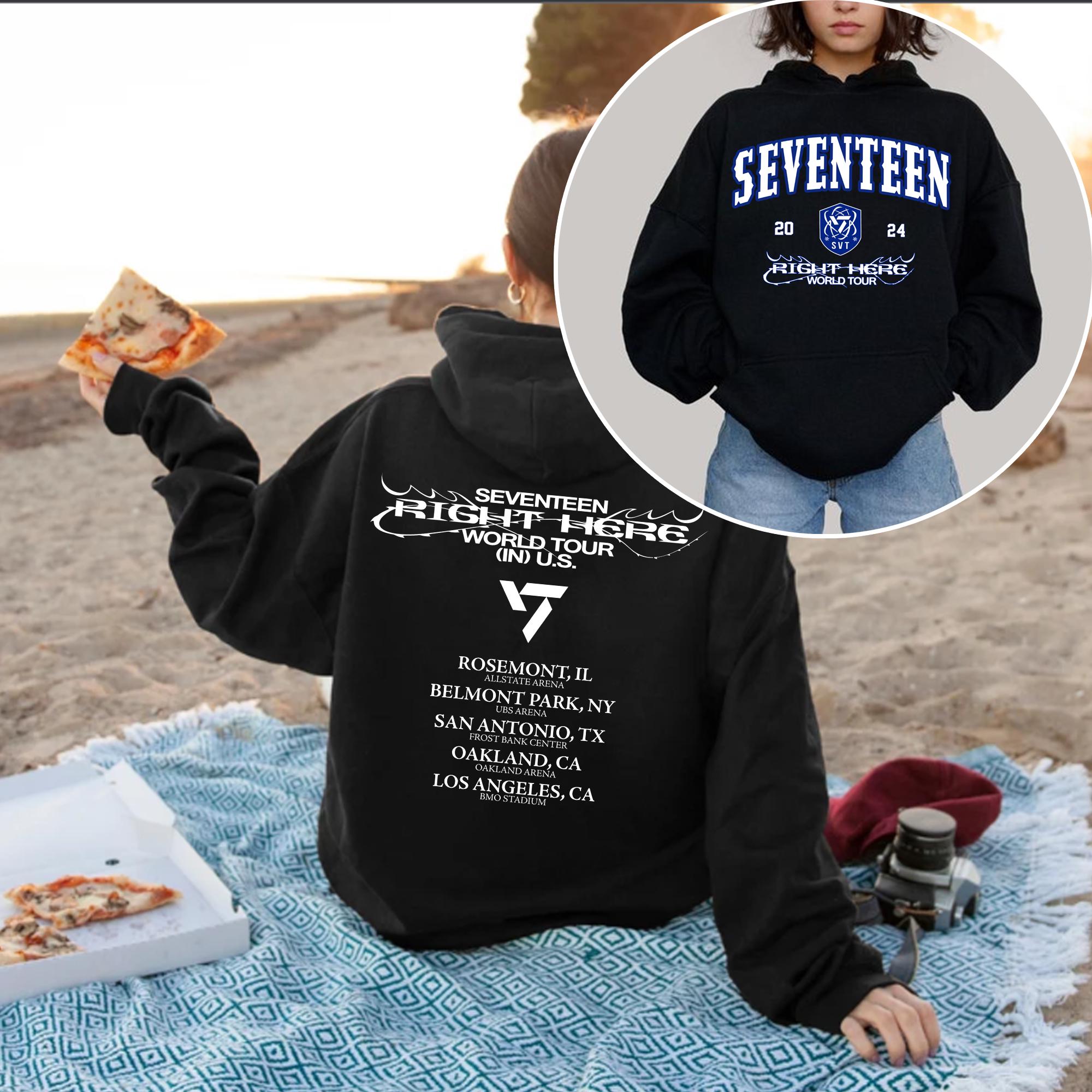 Seventeen Right Here Tour Hoodie - Etsy