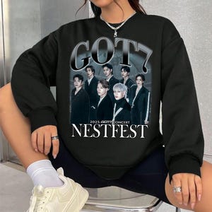 Got7 Graphic Sweatshirt, Got7 Nestfest Concert 2025 Shirt, GOT7 Winter Heptagon Shirt, GOT7 Members Shirt, Kpop Got7 Shirt