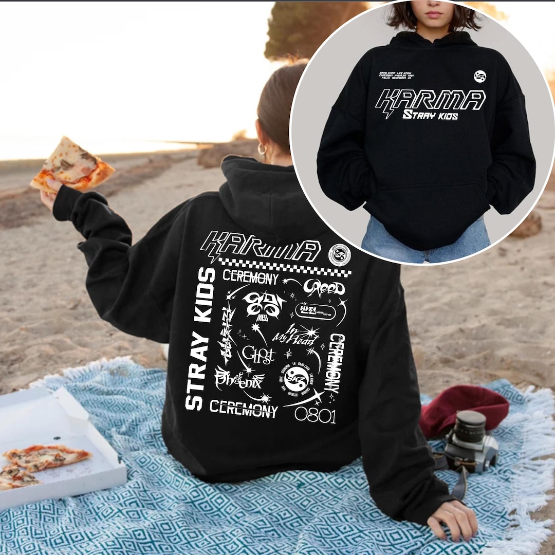 Stray Kids Karma Tracklist Hoodie, Stray Kids Ceremony Shirt