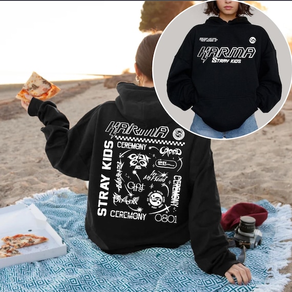 Stray Kids Karma Tracklist Hoodie, Stray Kids Ceremony Shirt
