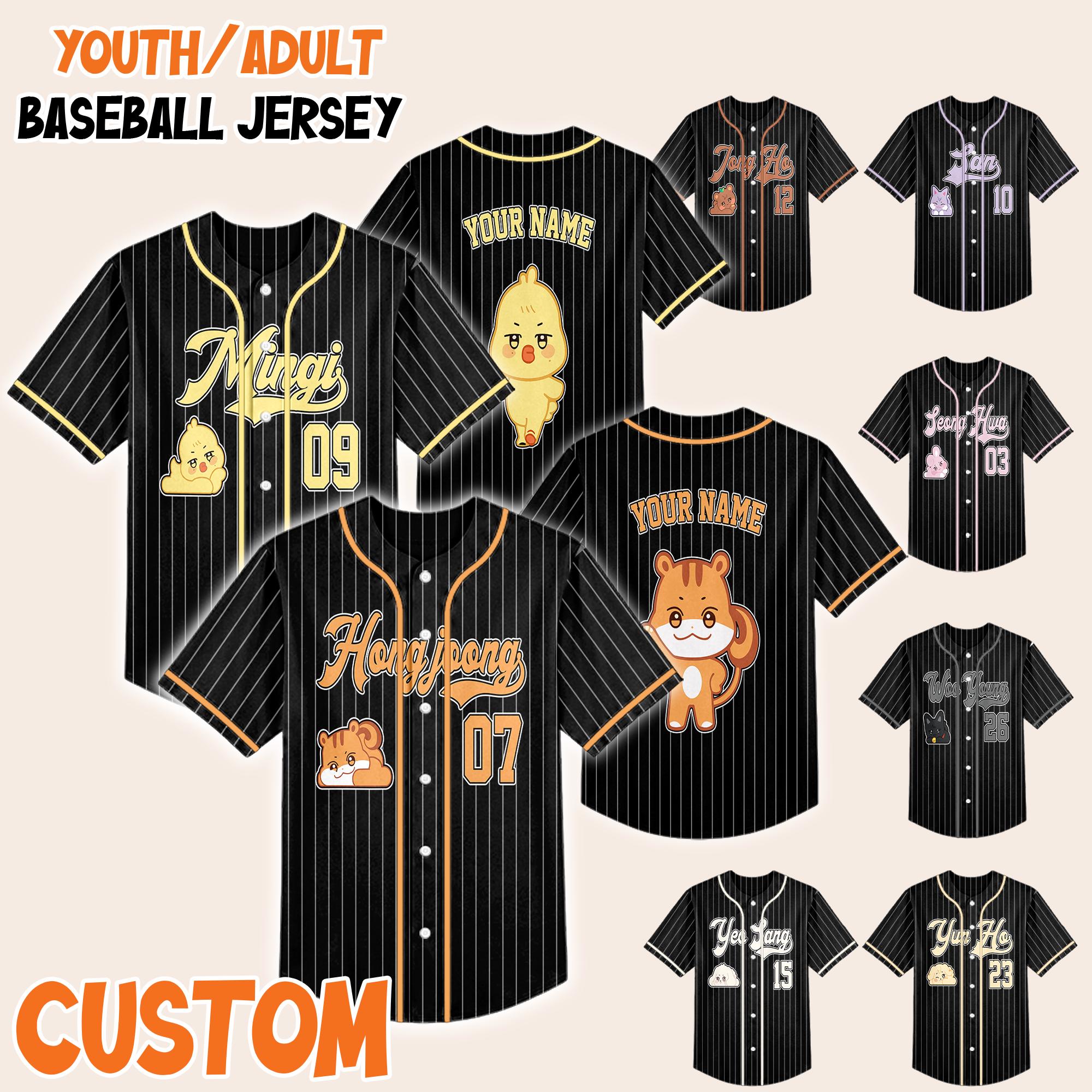 Ateez Baseball Jersey - Etsy