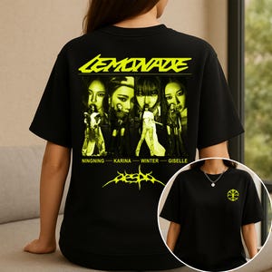 Aespa Tour Tshirt - Etsy