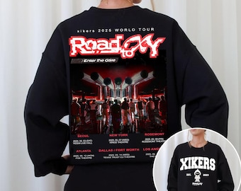 Xikers 2025 World Tour Road to XY: Enter the Gate Sweatshirt, Xikers World Tour Shirt, Xikers House Of Tricky Shirt, Xikers Members Shirt
