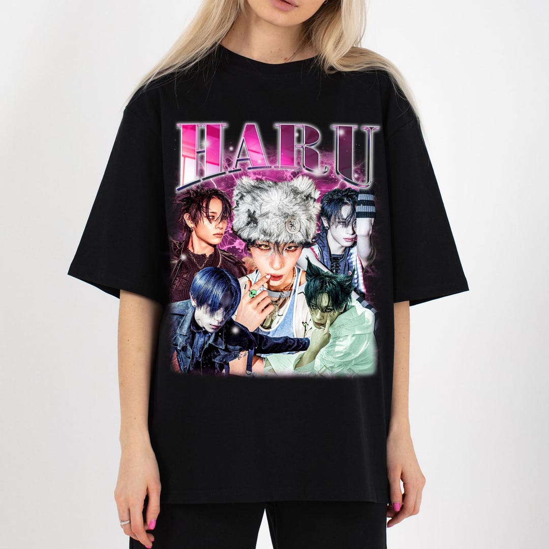 Haru Rizz Retro Haru XLOV Kpop T-shirt, Xlov UXLXVE Album Shirt, Xlov Rizz Shirt ...