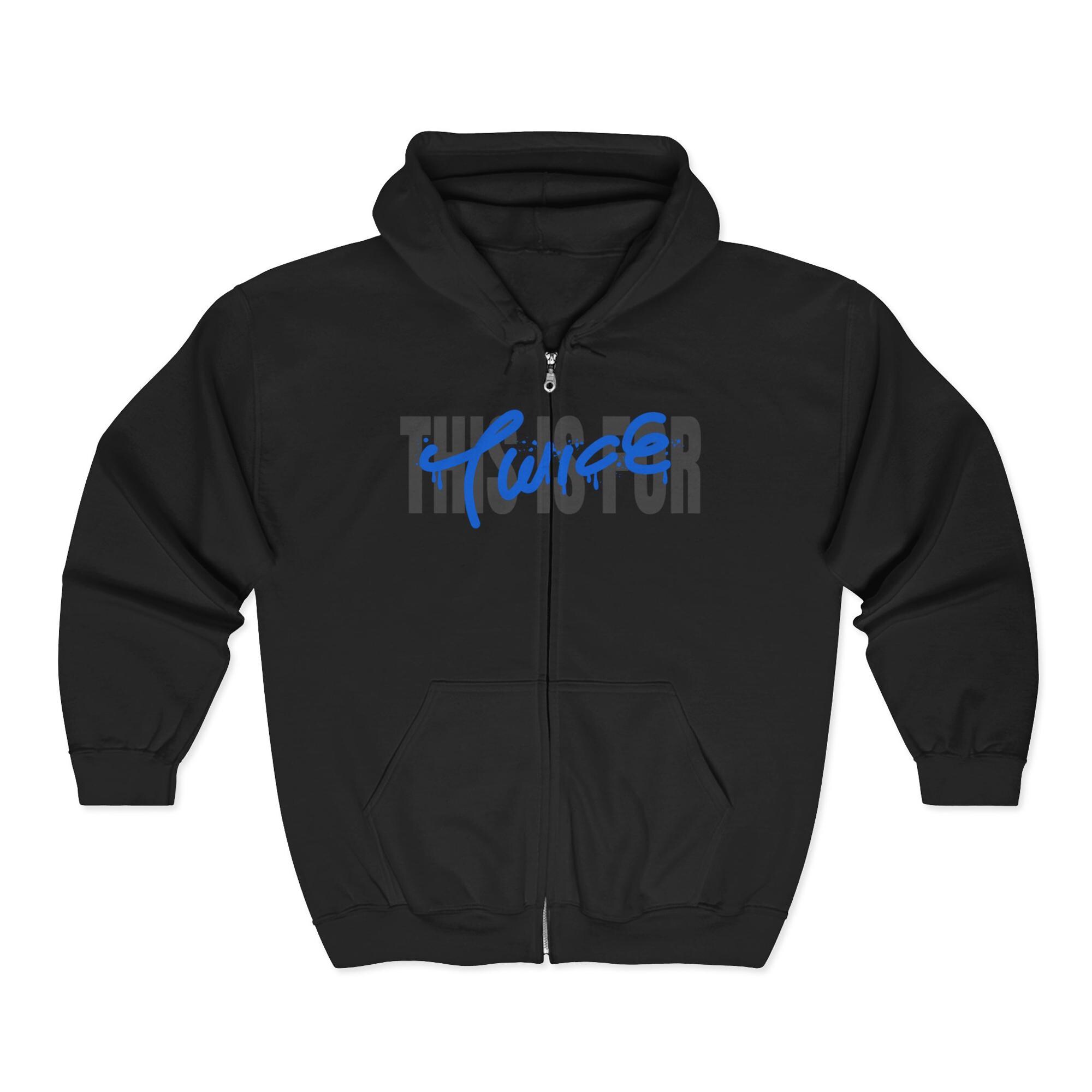 Twice This is for World Tour in US Zip Hoodie, This is for World