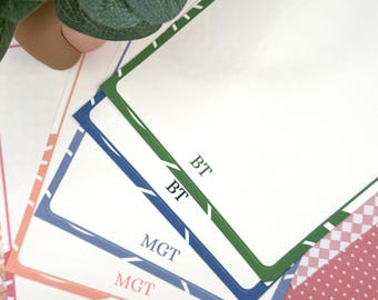 Personalized Notepad: Custom Stationery for Notes & Lists