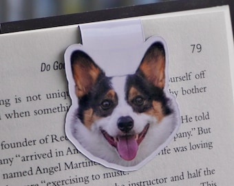 Personalized Face Bookmark | Custom Photo Gift for Book Lovers