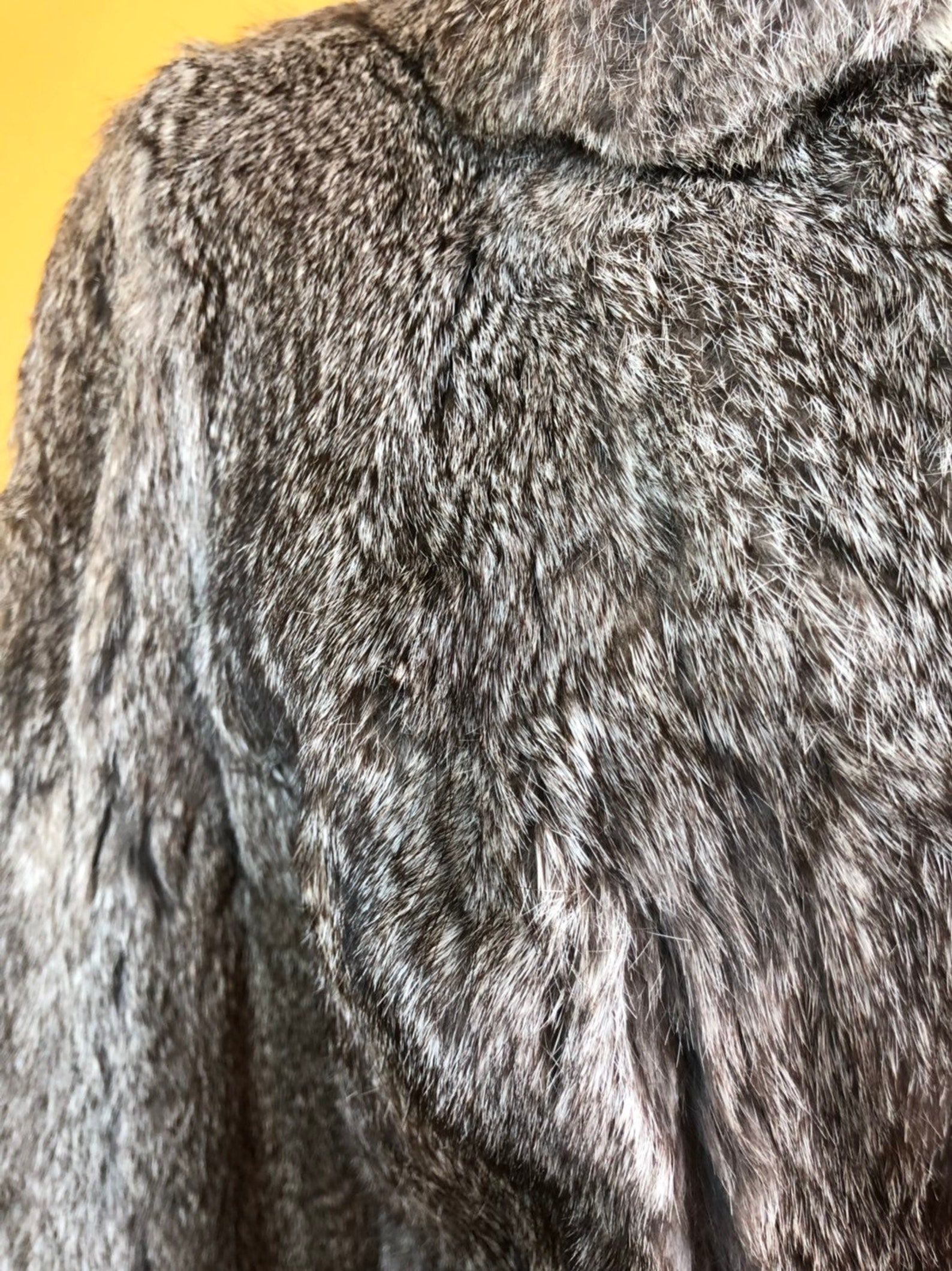 Vintage Dino Ricco Rabbit Fur Coat - Etsy