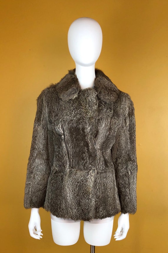 Vintage Dino Ricco Rabbit Fur Coat