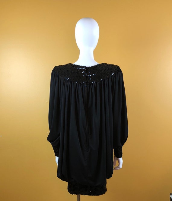 Vintage 1980s Shuet Young for HW Collections Blac… - image 3