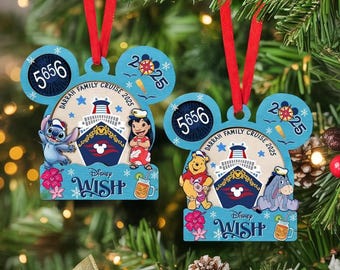 ディズニークルーズオーナメント - パーソナライズされたディズニー
