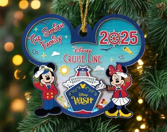 ディズニークルーズオーナメント - パーソナライズされたディズニー