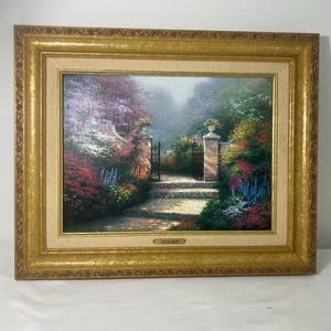 Thomas Kinkade “victorian Garden II” Limited Edition by