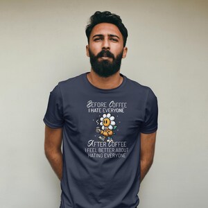 Espresso Depresso T-Shirt, Funny Coffee Lover Gift