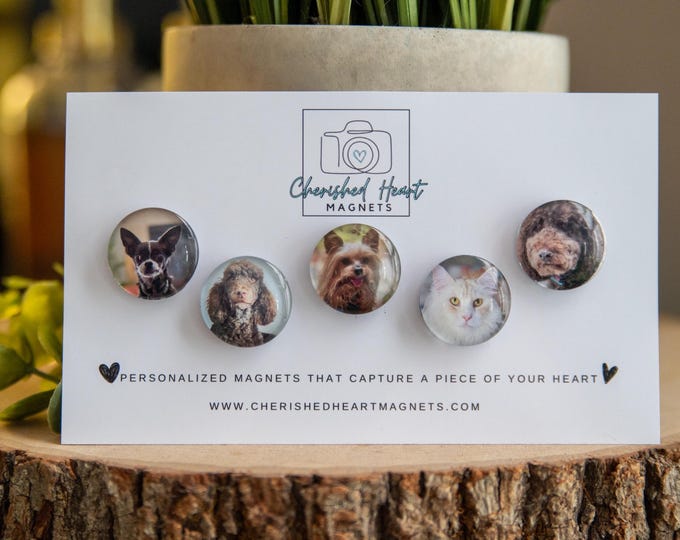 Custom Glass Photo Magnets | Fridge Magnets Personalized Refrigerator ...
