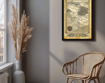 Osten Ard Map Poster: Memory, Sorrow, and Thorn Saga - Etsy
