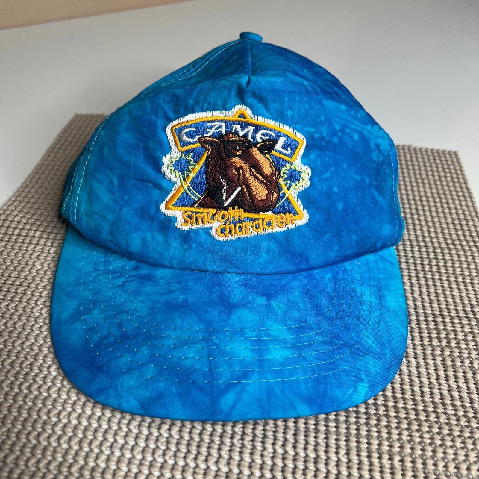 Vintage 90s Joe Camel Corduroy Snapback Hat — Adjustable Promo Cap Smoker RARE Camel Vintage Camel smooth character corduroy hat | Grailed main image 3