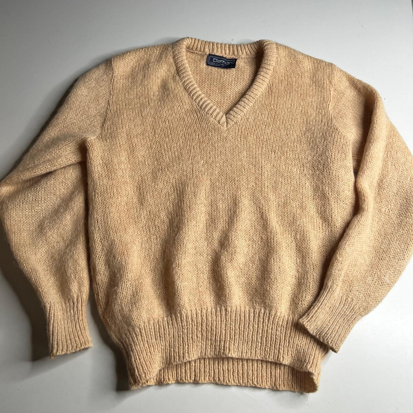 Mens V Neck Mohair - Etsy