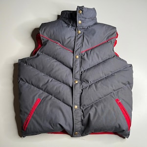 Woolrich Down Vest - Etsy