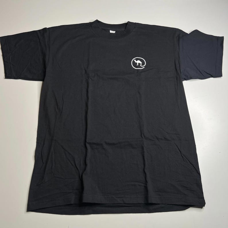 Zeldzaam jaren 90 Camel Sigaretten T-shirt XL Deadstock Black 1997 Vintage Joe Camel Promo Tee USA Cotton afbeelding 4