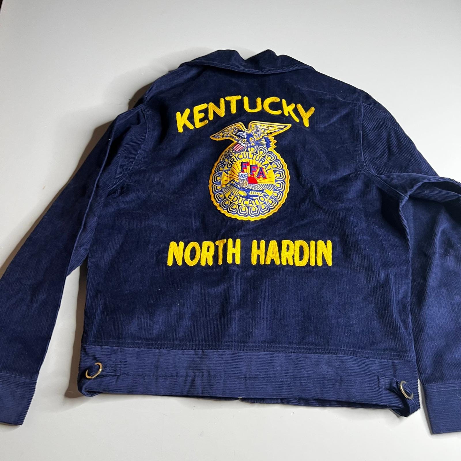 Ffa Jacket Blue Corduroy - Etsy