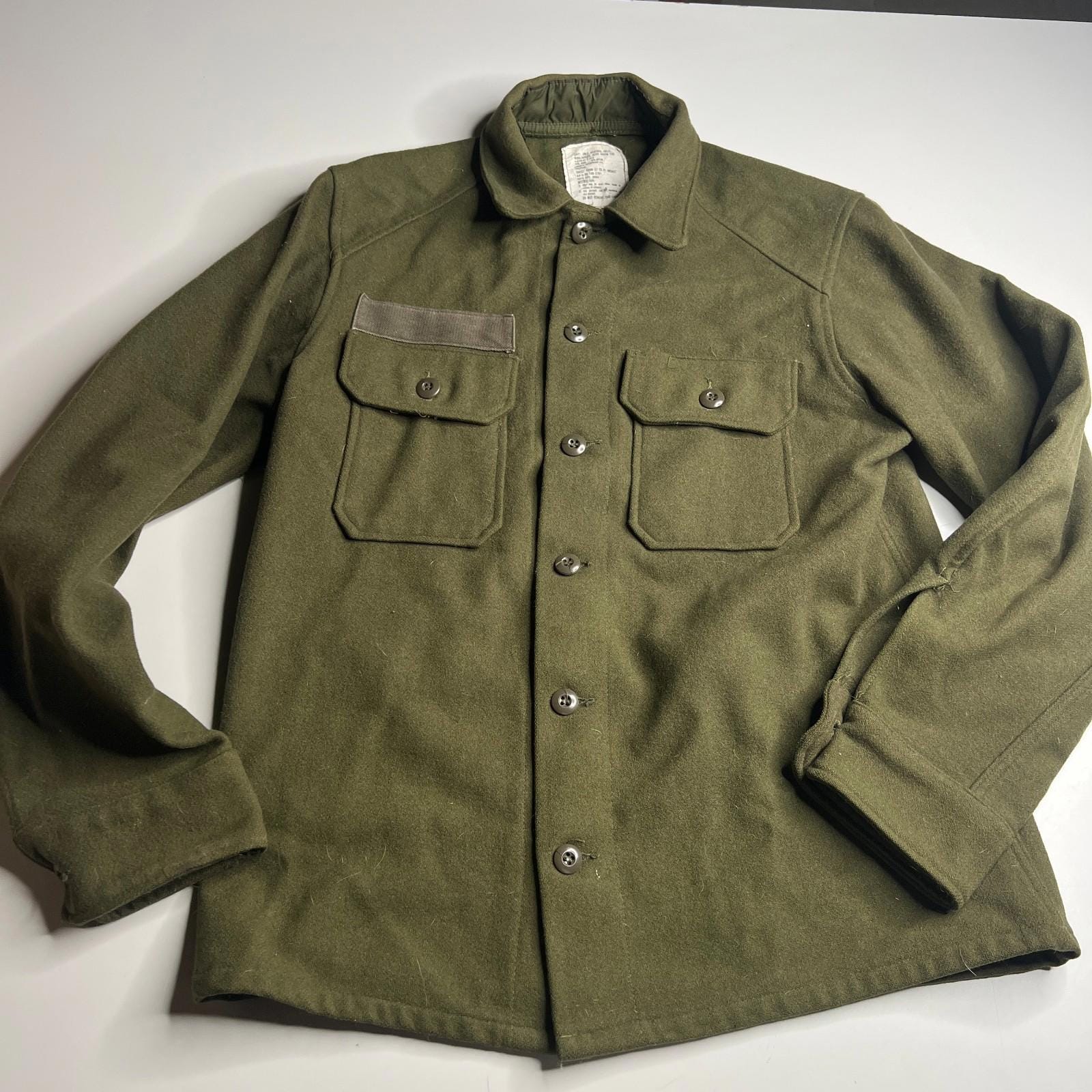 Vintage Wool Shirt - Etsy